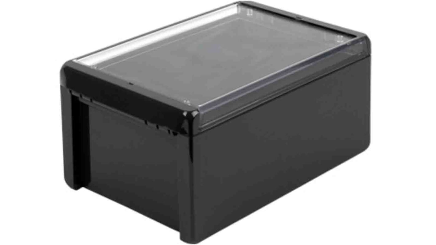 Bopla Bocube Series Graphite Grey Polycarbonate V0 Enclosure, IP66, IP68, IK07, Transparent Lid, 271 x 170 x 120mm