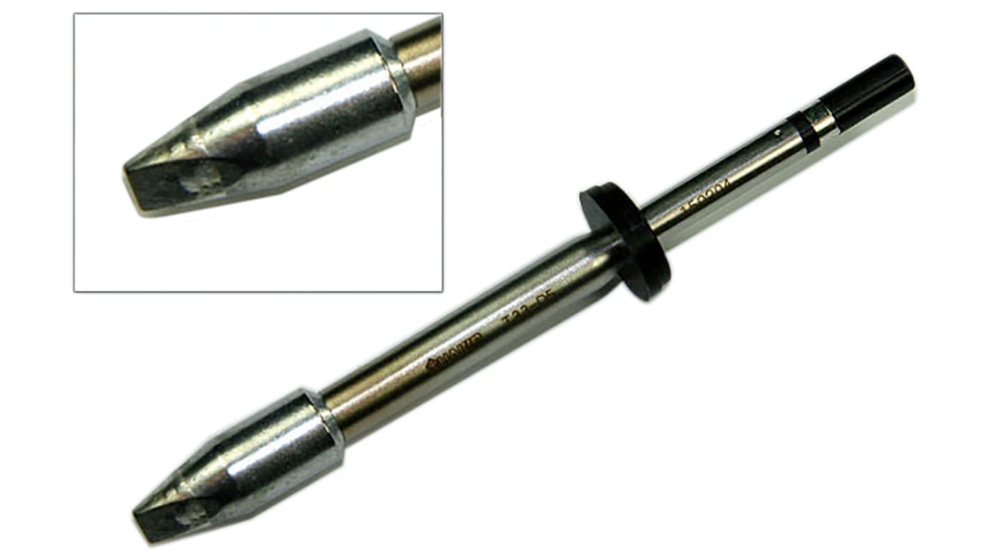 Hakko 5 mm Straight Chisel Soldering Iron Tip for use with FX-8002