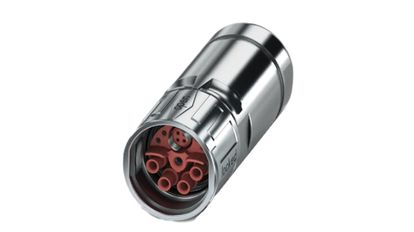 Phoenix Contact Circular Connector, 4 + 4 + 4 + E Contacts, Cable Mount, M23 Connector, Socket, Female, IP67, SH Series