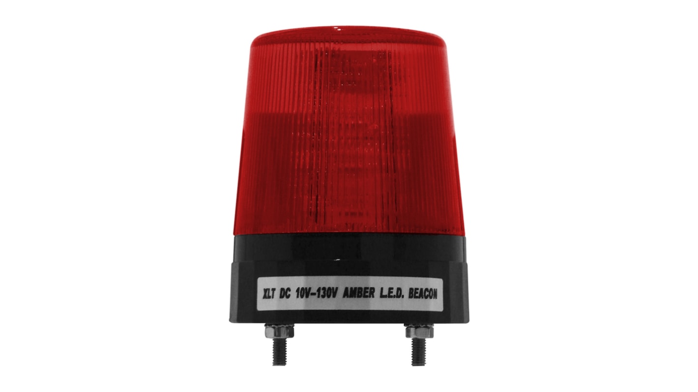 Balise clignotante à LED Rouge RS PRO, 10 → 100 V c.c.