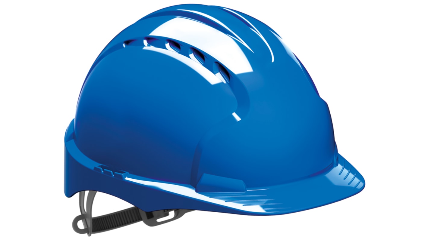 JSP EVO3 Blue Safety Helmet , Adjustable, Ventilated