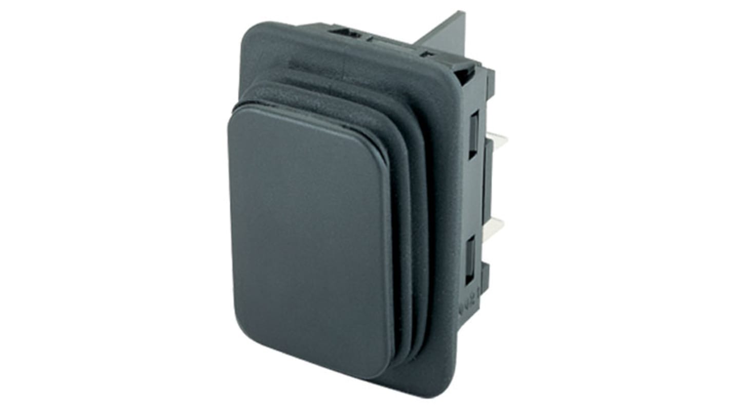Marquardt DPDT, (On)-Off-(On) Rocker Switch Panel Mount
