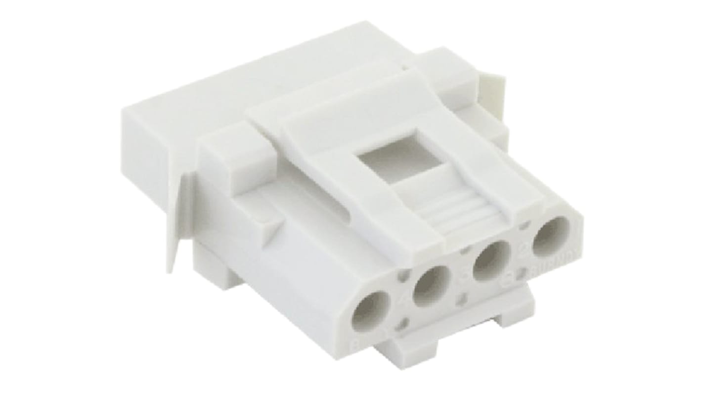Souriau Sunbank by Eaton, SMS Female Connector Housing, 4 Way, 1 Row