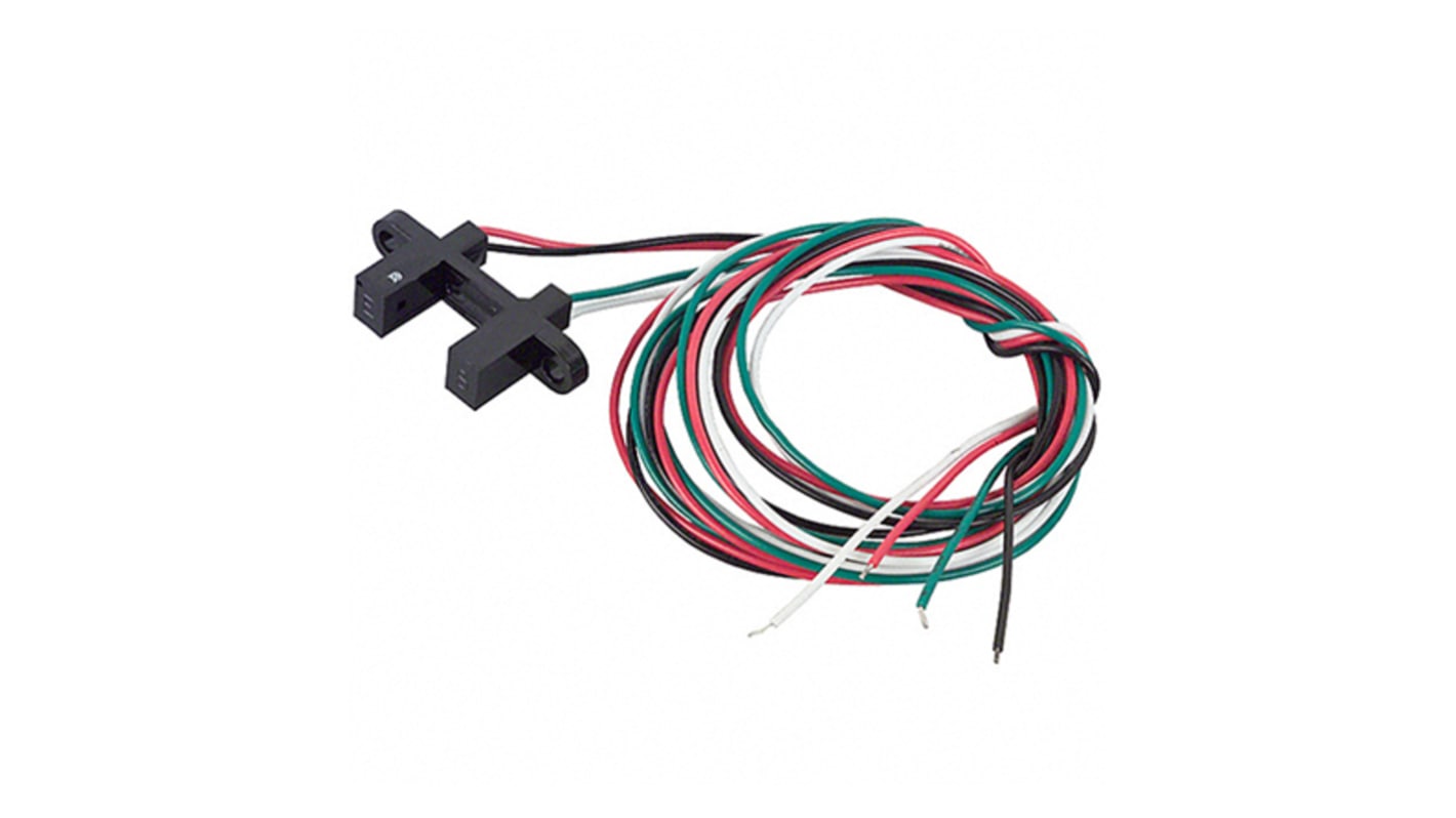 OPB811W55Z Optek, Panel Mount Slotted Optical Switch, Transistor Output