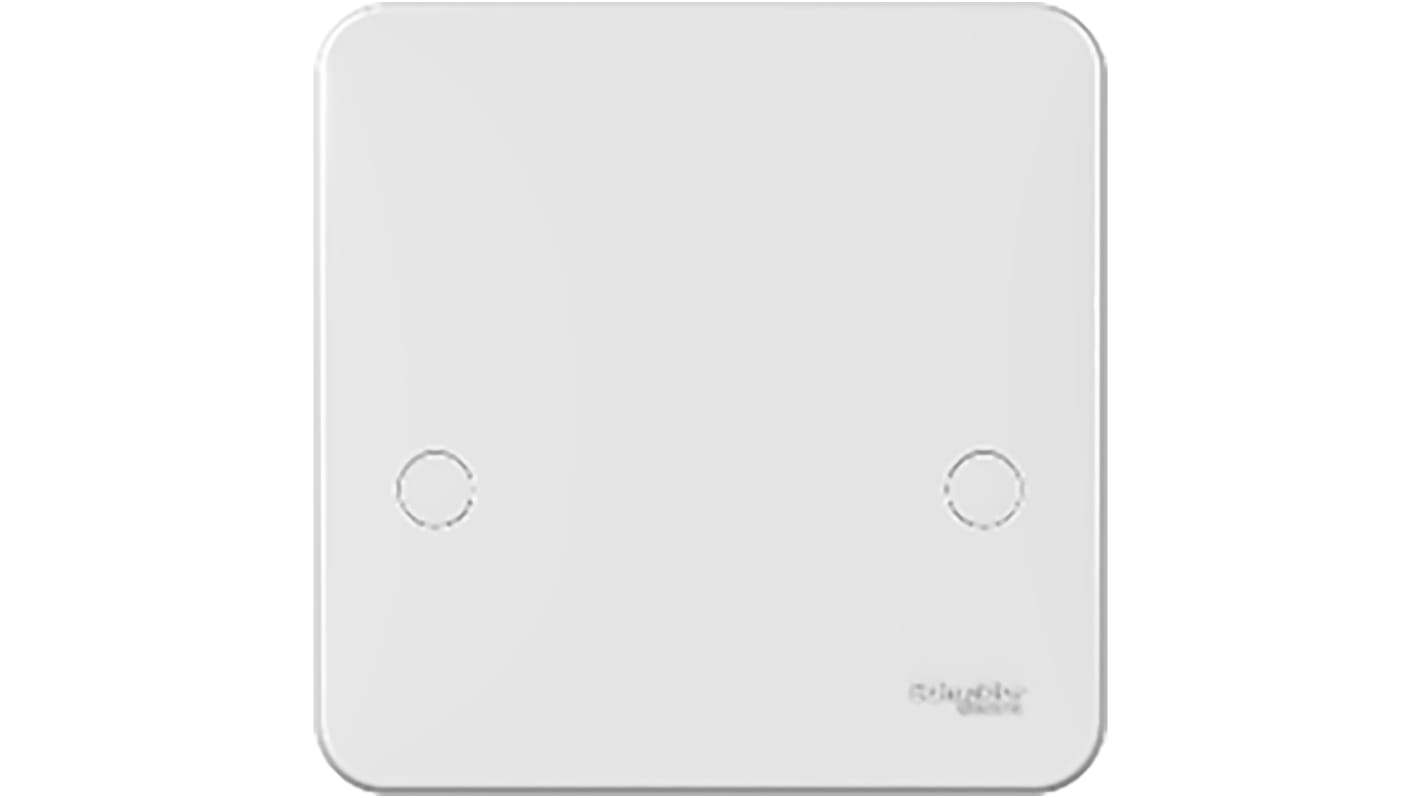 Schneider Electric White 1 Gang Blanking Plate
