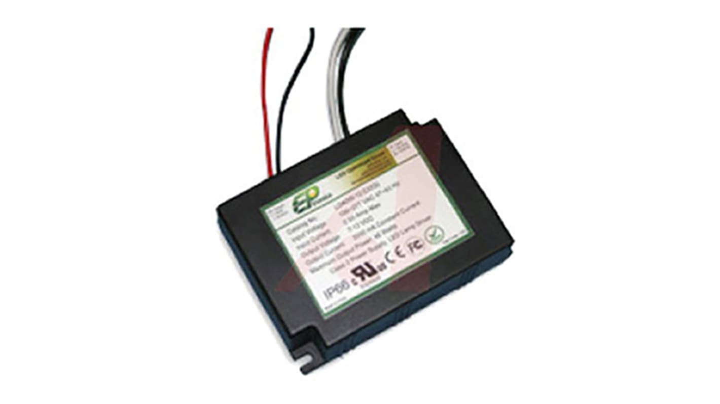 EPtronics INC. LED Driver, 12V Output, 40W Output, 3.33A Output, Constant Current Dimmable
