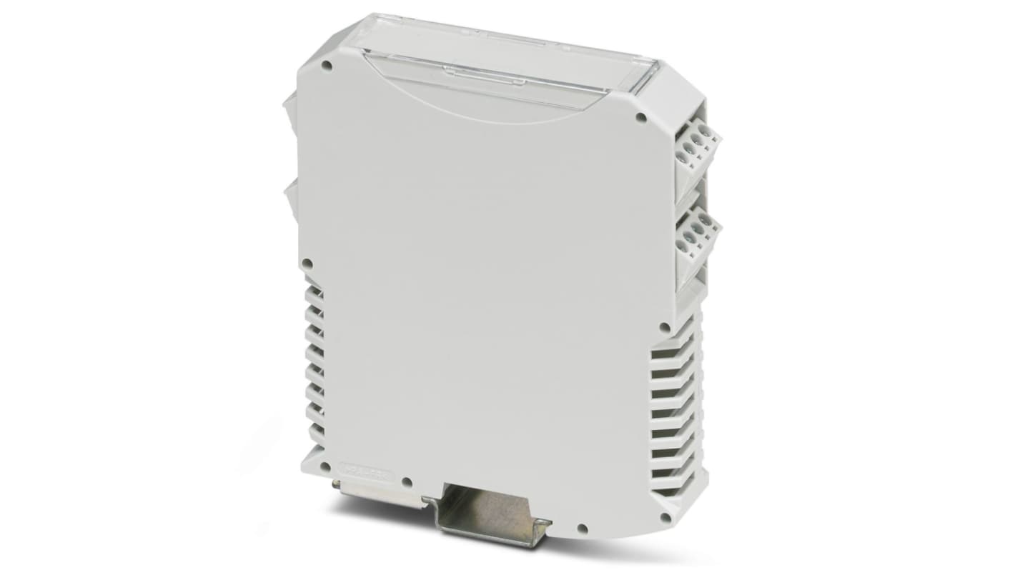 Contenitore guida DIN Phoenix Contact serie ME MAX 22.5 2-2 DEV-KIT KMGY, Grigio chiaro, Poliammide, 99 x 22.5 x 110mm