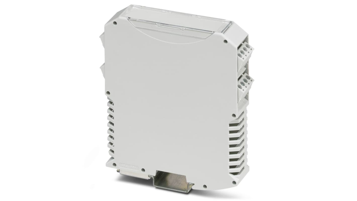 Phoenix Contact Vented Enclosure Type ME MAX 22.5 2-2 DEV-KIT KMGY Series , 99 x 22.5 x 110mm, Polyamide DIN Rail