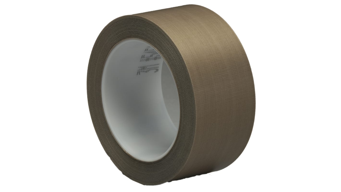 3M Scotch 5453 Cloth Tape, 33m x 50mm, Brown, Glass Finish