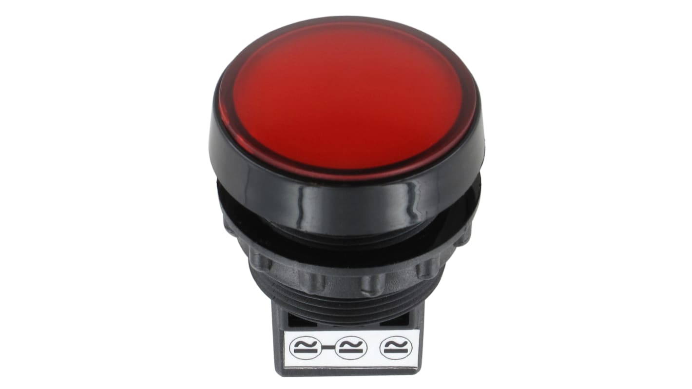 Sloan Red Indicator, 12V, 22mm Mounting Hole Size, IP65