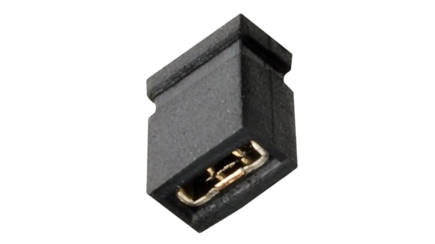 Ponticello HARWIN Femmina Diritto, Nero, 2 vie, passo 1.27mm