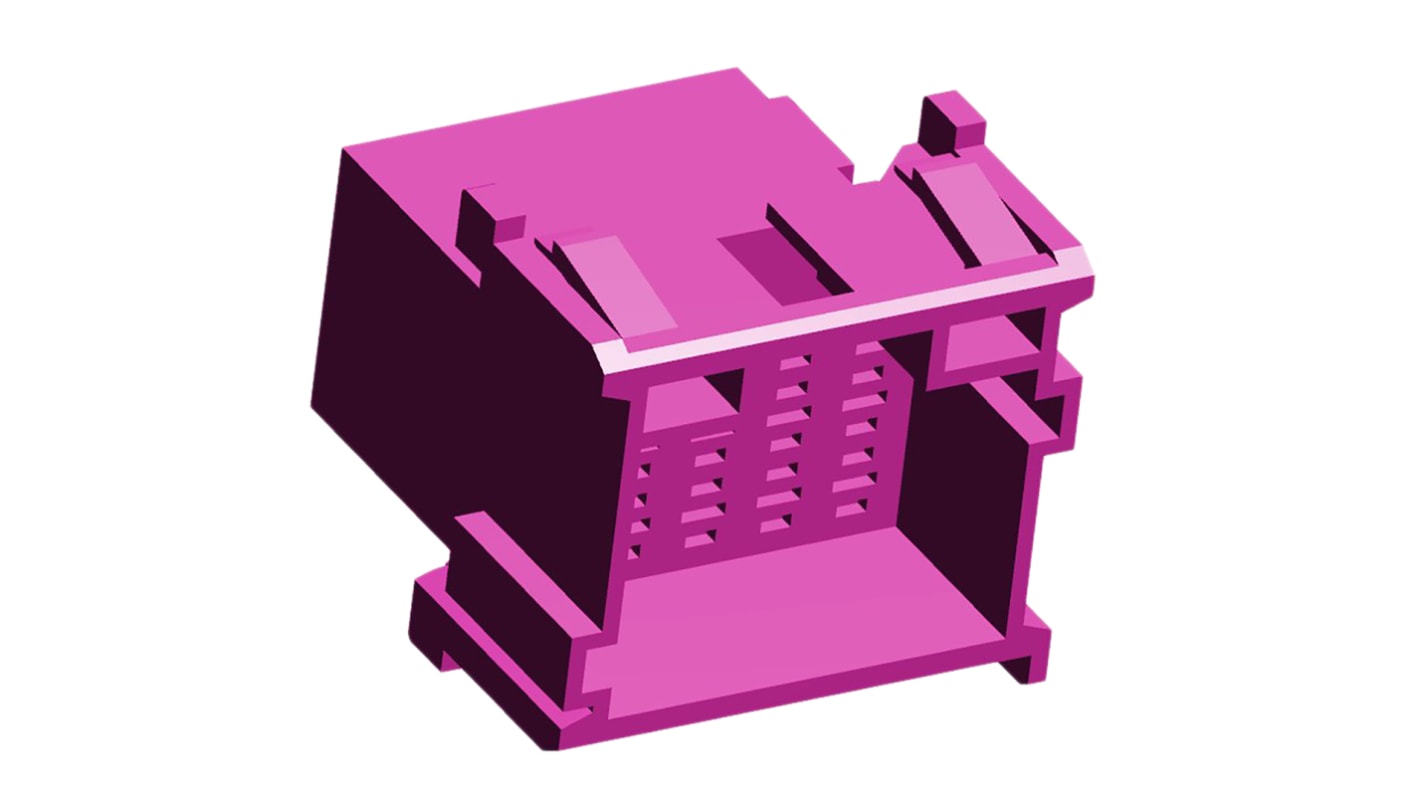 Conector de automoción TE Connectivity Timer Macho de 15 vías en 3 filas