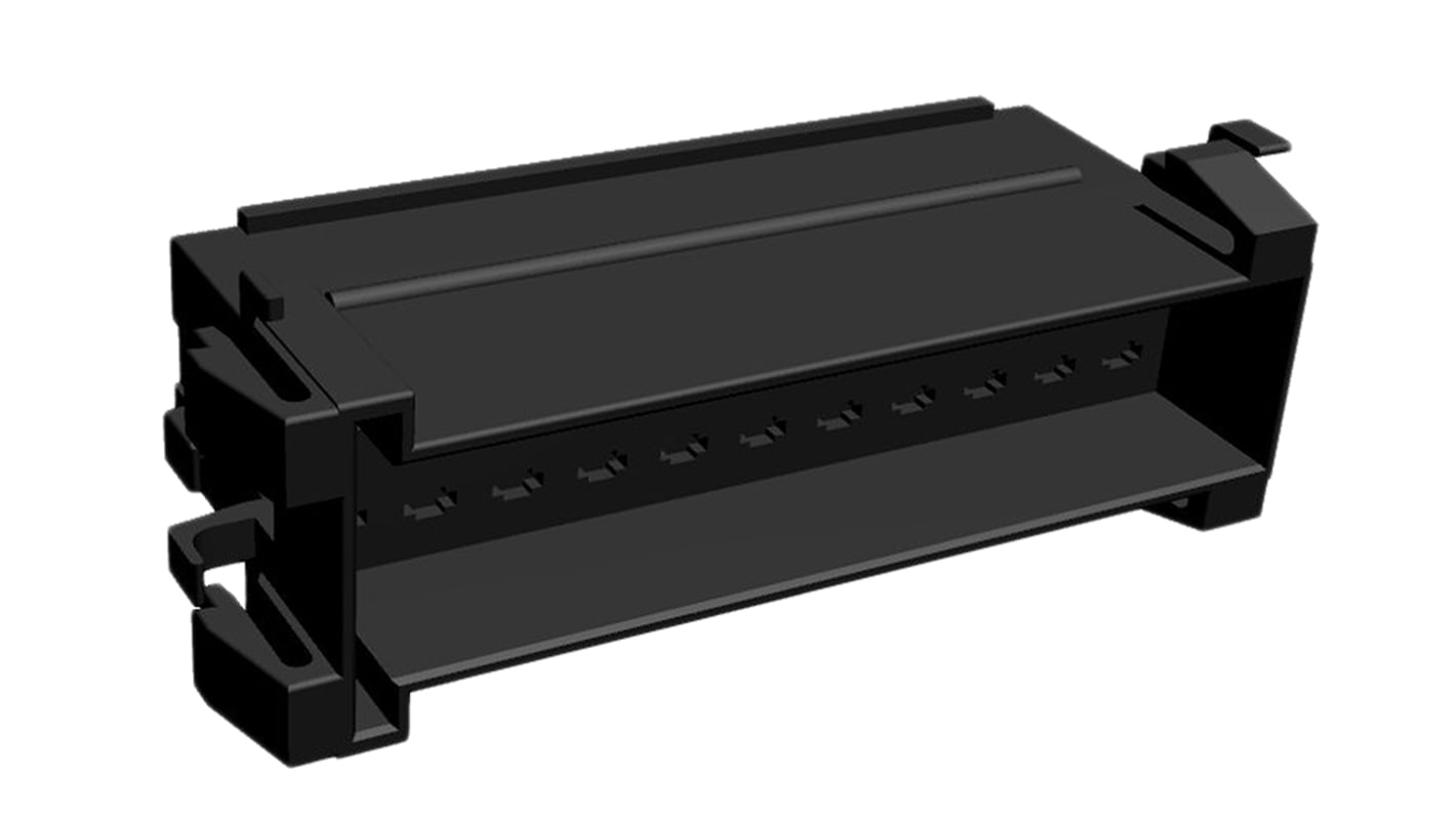 Automobilový konektor, počet kontaktů: 22 barva Černá, Samice, Řadová montáž, řada: Junior Power Timer, počet řad: 2