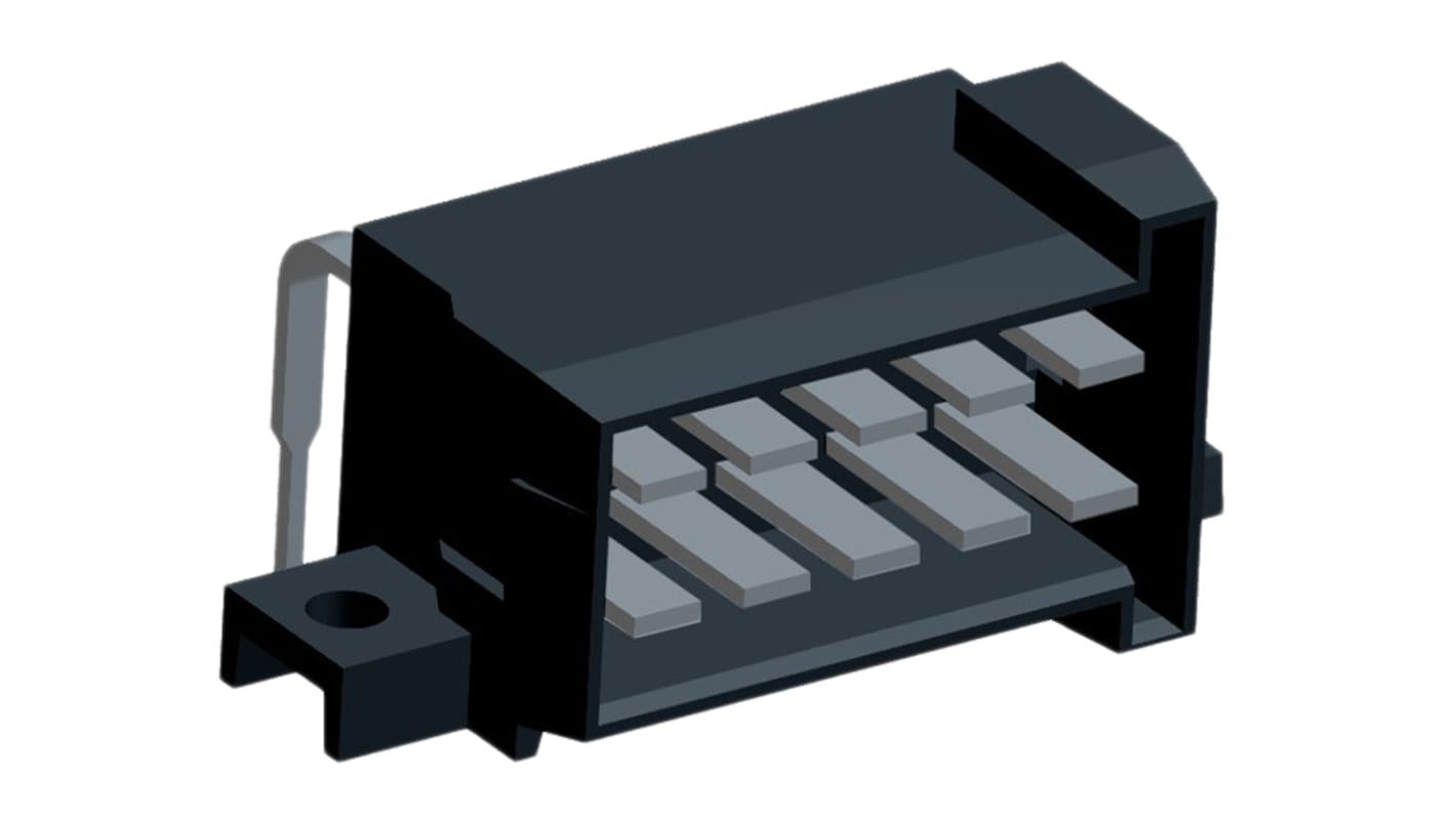 Conector de automoción TE Connectivity Timer Macho de 10 vías en 2 filas, terminación: Soldador