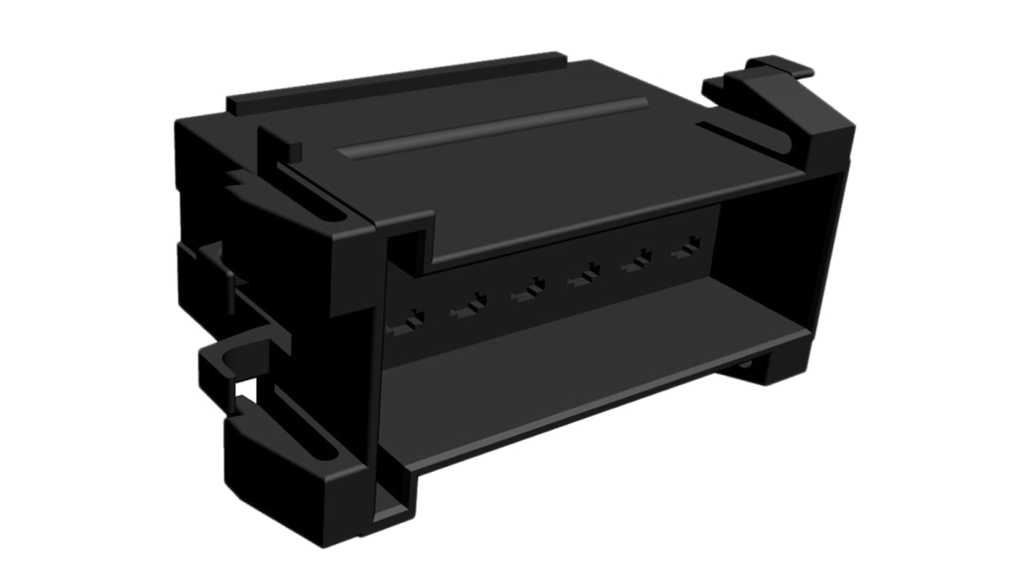 TE Connectivity, Junior Power Timer Automotive Connector Socket Black Plug-In 14 Way 929505-5