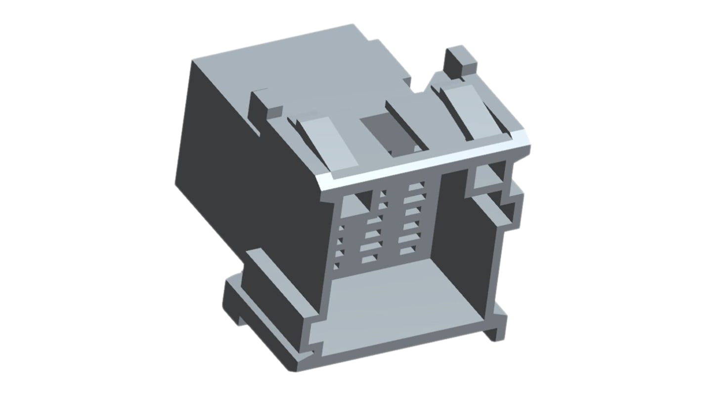 Conector de automoción TE Connectivity Timer Macho de 12 vías en 3 filas