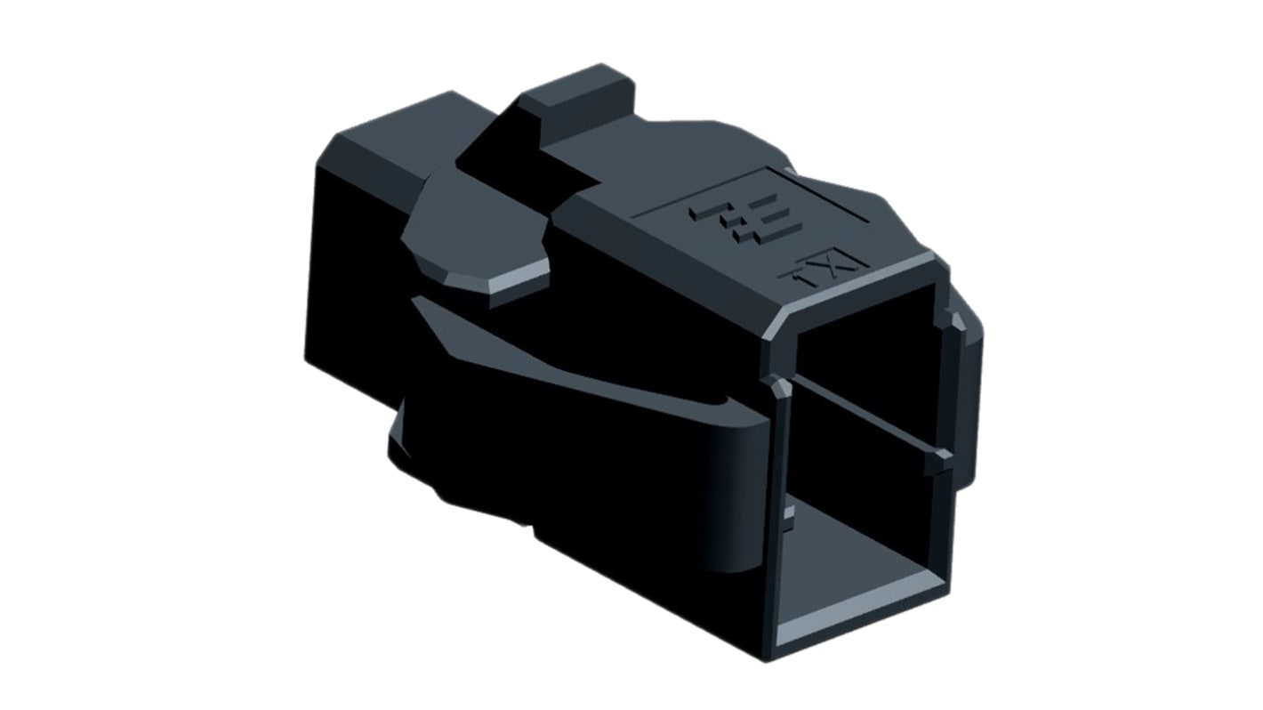 Corpo connettore automotive TE Connectivity Maschio, 4 vie, 2 file, passo 2.5mm