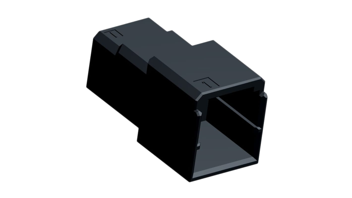 TE Connectivity, Dynamic 1000 Male Connector Housing, 2.5mm Pitch, 6 Way, 2 Row