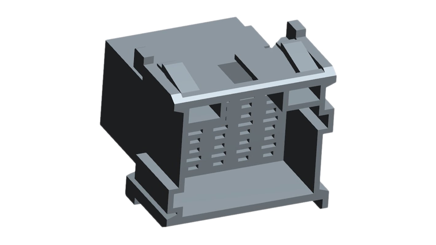 Conector de automoción TE Connectivity Timer Macho de 15 vías en 3 filas