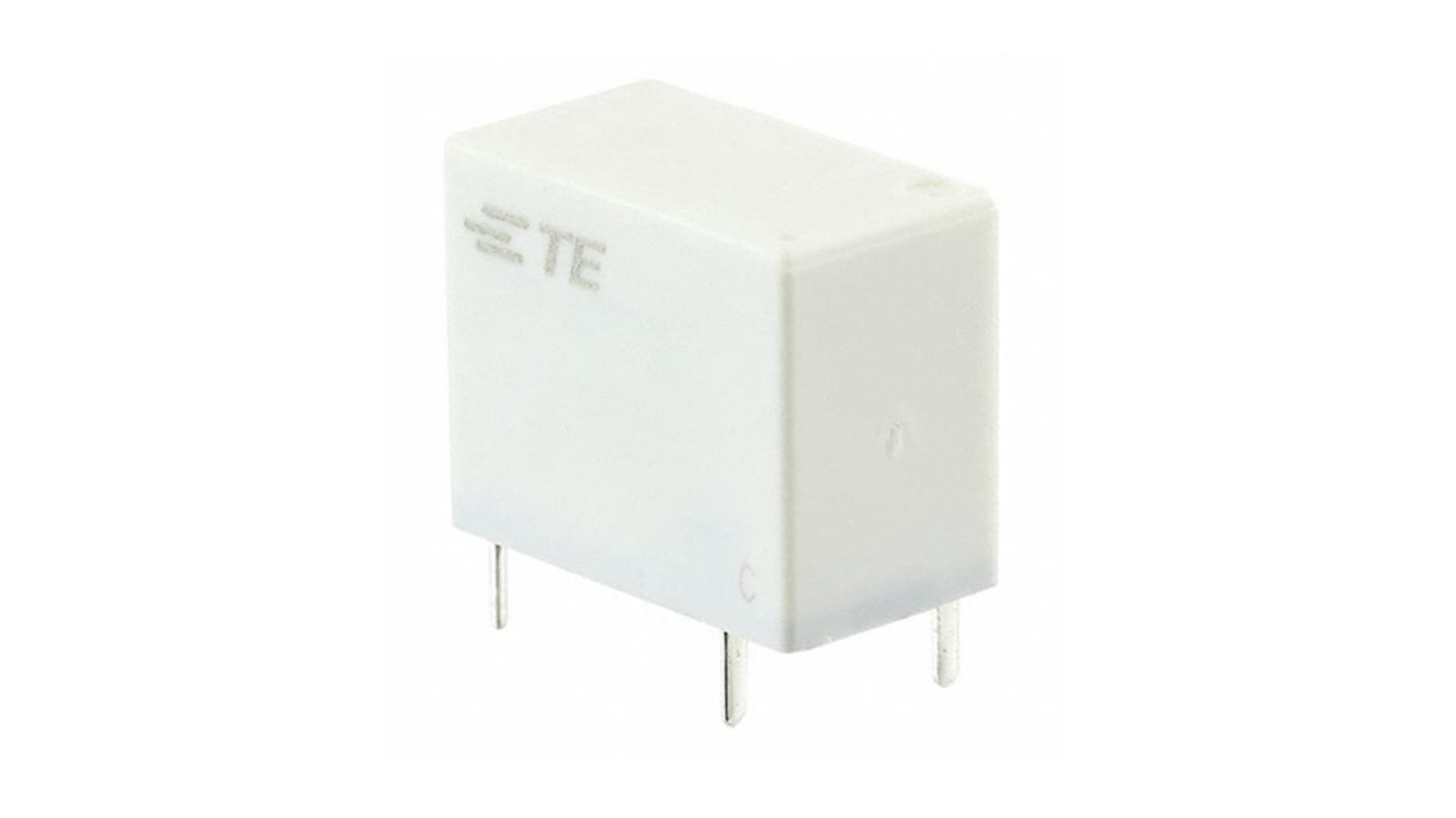 TE Connectivity PCB Mount Power Relay, 12V dc Coil, 8A Switching Current, SPST