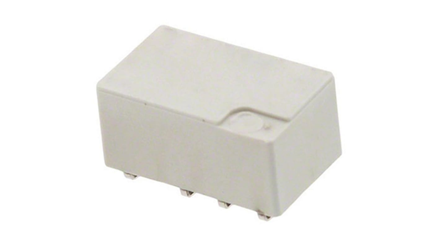 TE Connectivity Surface Mount Signal Relay, 12V dc Coil, 2A Switching Current, DPDT