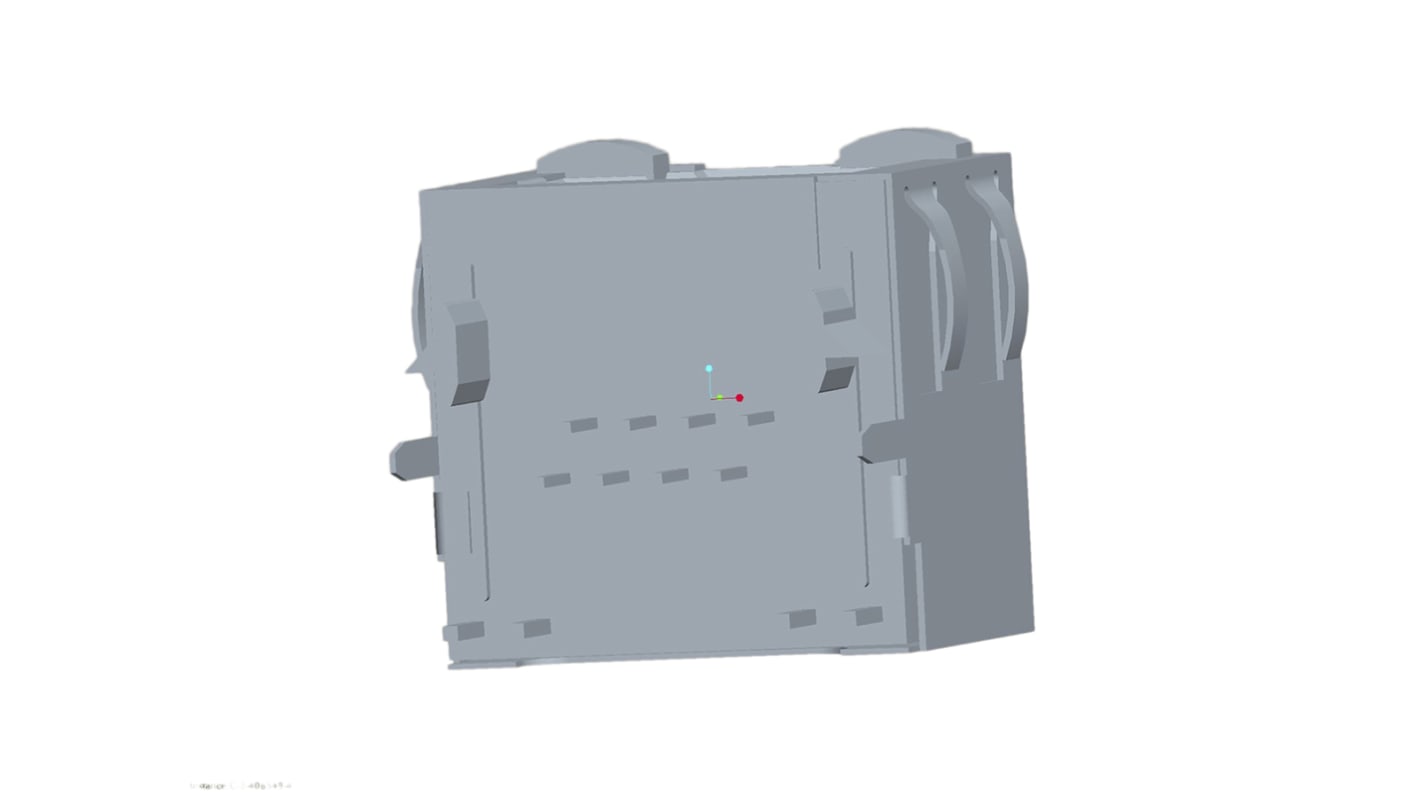 TE Connectivity RJ45五类接口, THT安装, 单口, 8P8C路, 直角, 2-406549系列