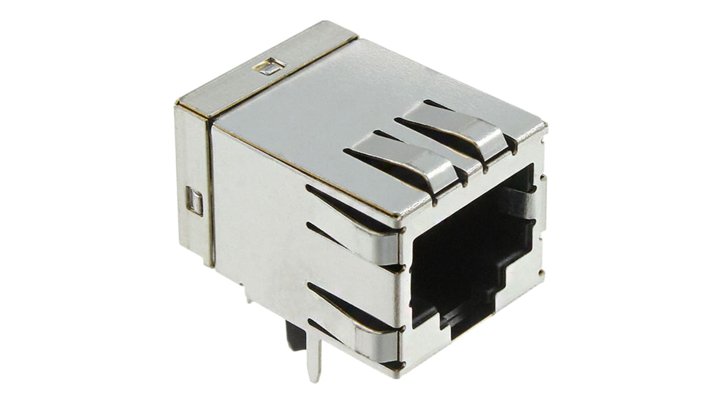 TE Connectivity Female RJ45 Socket, Through Hole, Cat3