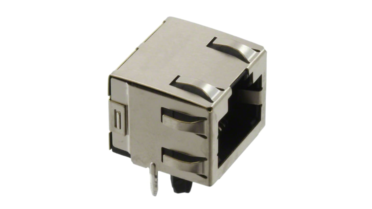 TE Connectivity 1-406541 Series Female RJ45 Connector, Through Hole, Cat5