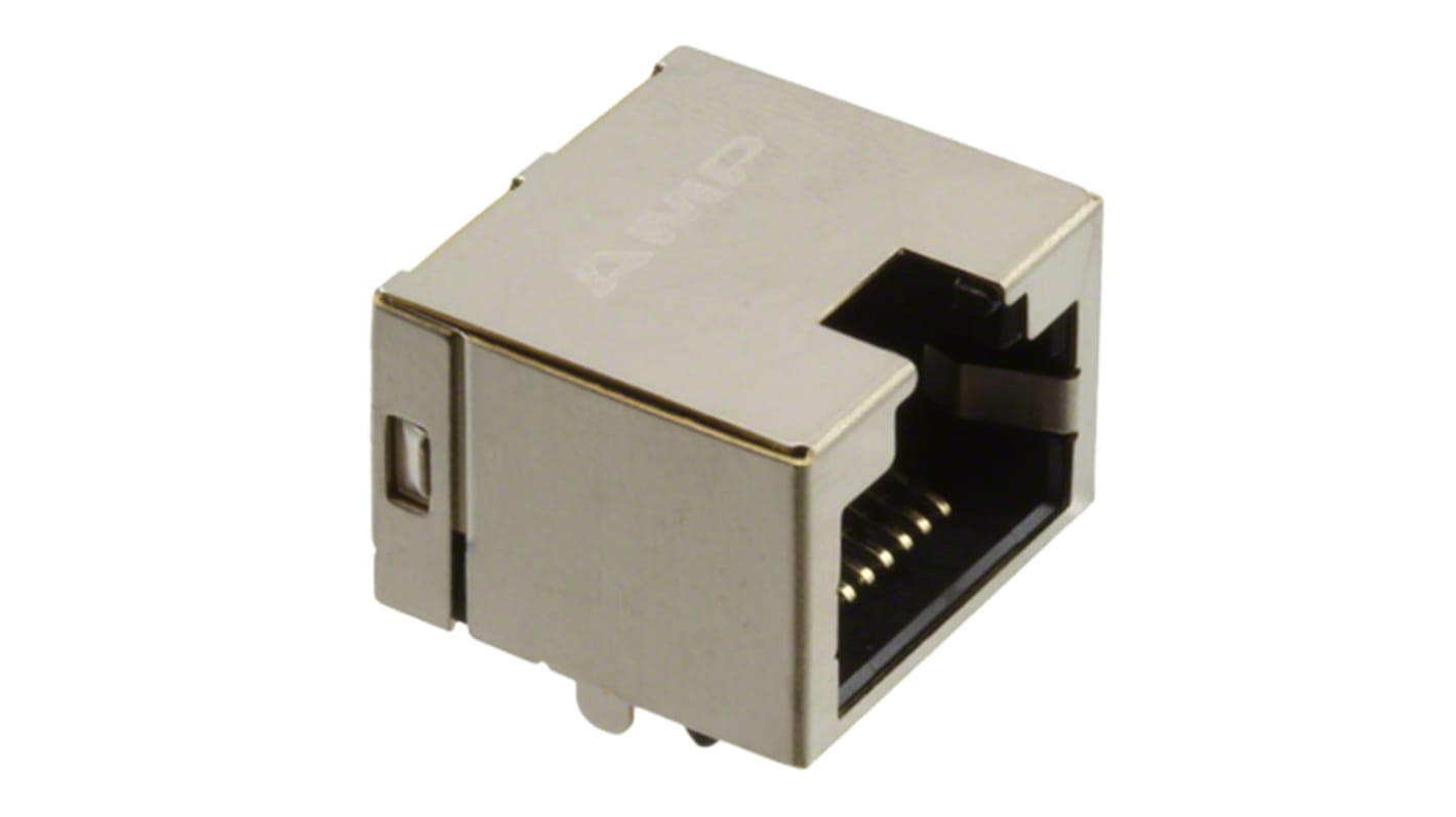 TE Connectivity 1734795 Series Female RJ45 Connector, Through Hole, Cat3