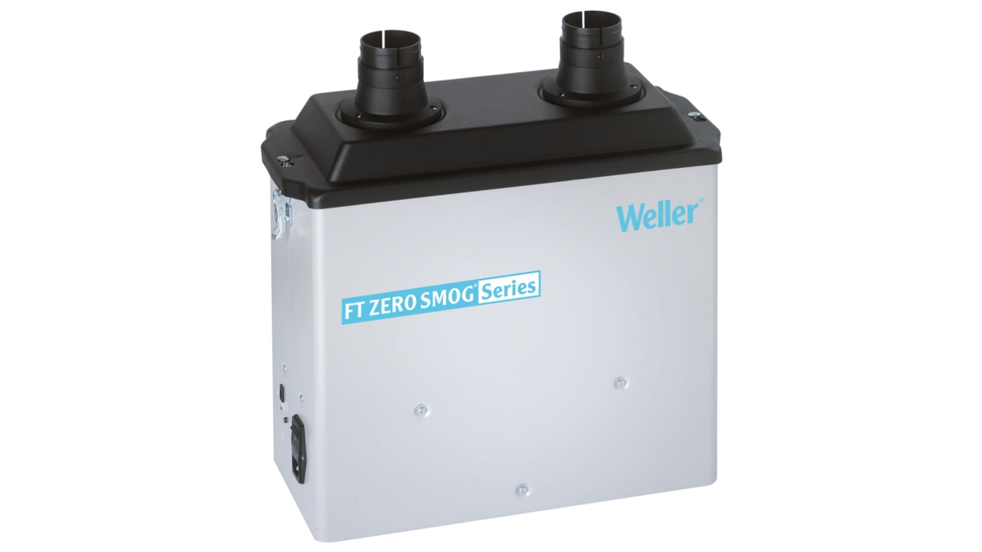 Extractor de humos de soldadura Weller 210mm 130-1000-ESDN, 100 → 240V No, Filtro de gas, Filtro principal,