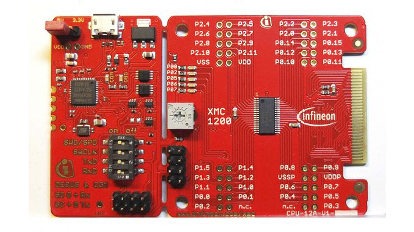 Infineon 評価ボード, 開発キット, XMC1200 Boot Kit, MCU, KITXMC12BOOT001TOBO1