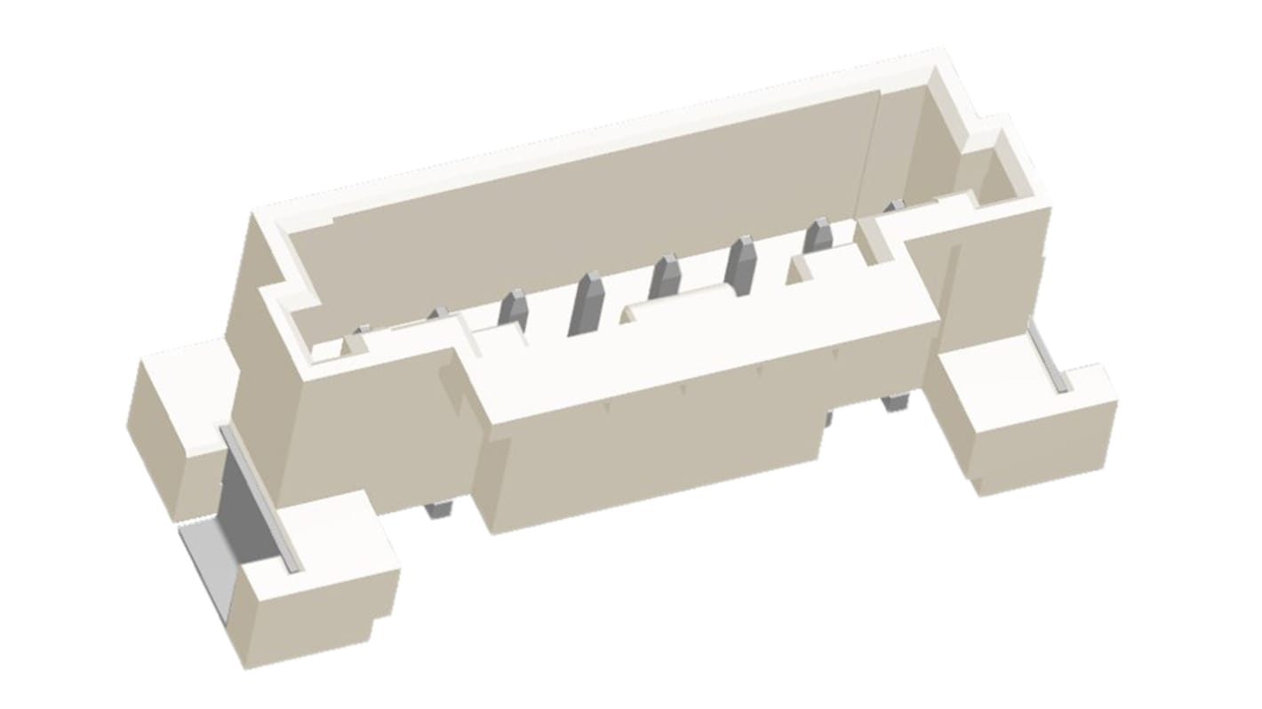 Molex DuraClik Series Straight Surface Mount PCB Header, 8 Contact(s), 2.0mm Pitch, 1 Row(s), Shrouded