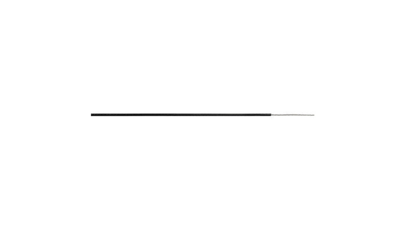 AXINDUS KZ Series Black 0.34 mm² Hook Up Wire, 22 AWG, 250m, PTFE Insulation, KZ0406N