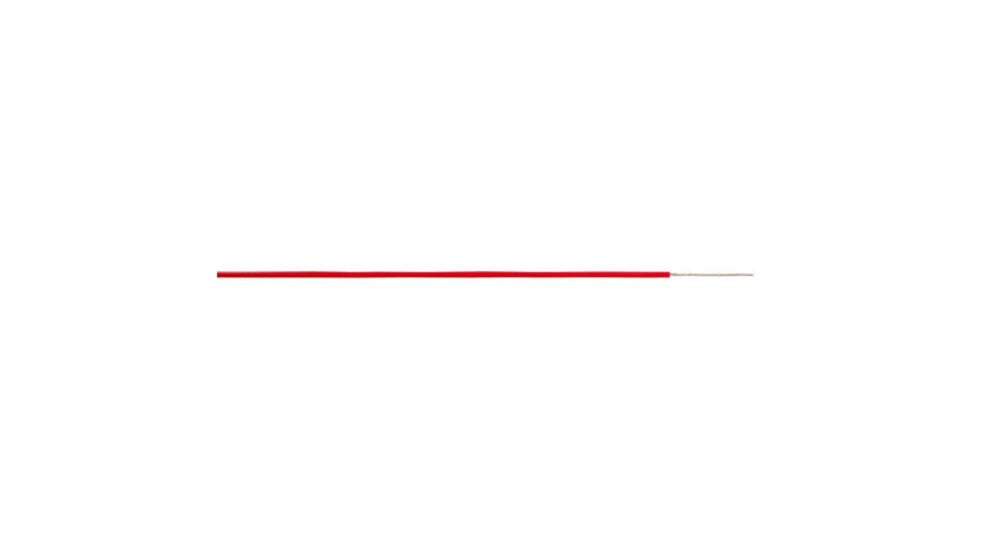 Fils de câblage AXINDUS, KZ, 0,2 mm², Rouge, 24 AWG, 250m, 600 V