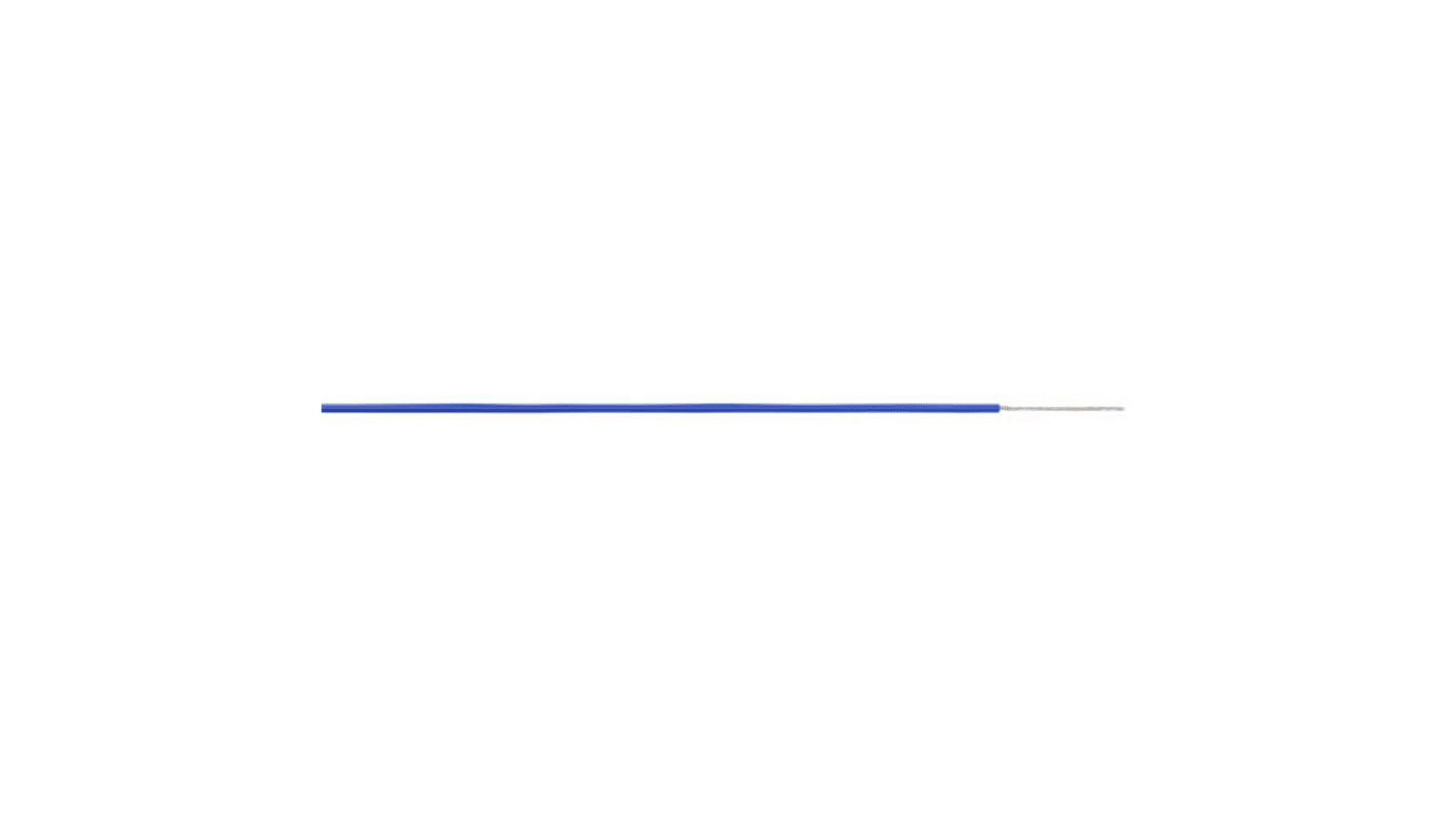 AXINDUS KZ Series Blue 0.6 mm² Hook Up Wire, 20 AWG, 250m, PTFE Insulation, KZ0507B