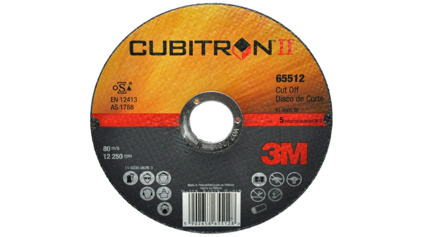 3M Cubitron™ II Ceramic x 2mm Thick, 3M™ Cubitron™ II Cut-off Wheel