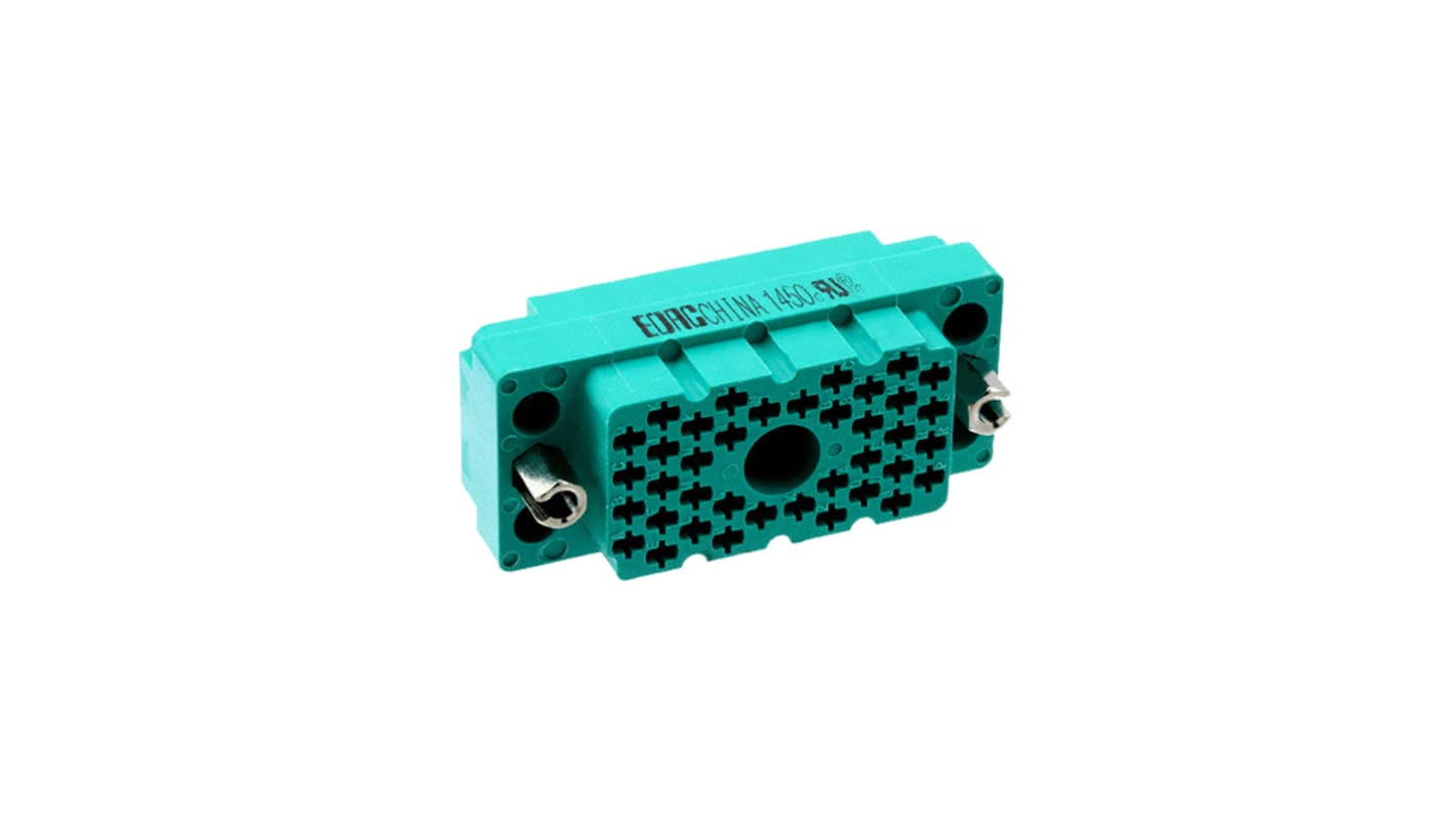 Connettore rettangolare EDAC serie 516 Femmina, 38 vie, passo 3.81mm
