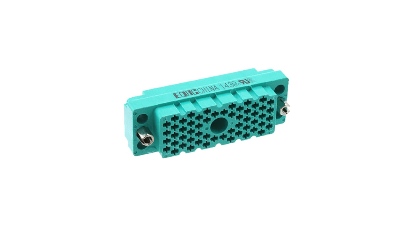 EDAC, 516 3.81mm Pitch Rectangular Connector, Female, Straight, 56 Way