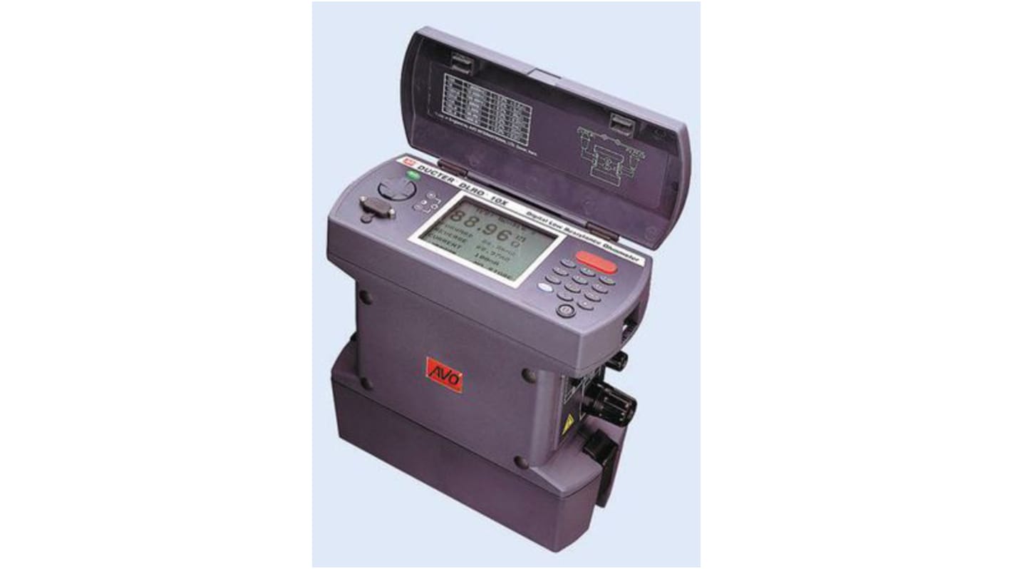Ohmmetro Megger DLR010X a Bassa resistenza, 2000 Ω max, risoluzione 100nΩ, Cert. ISO