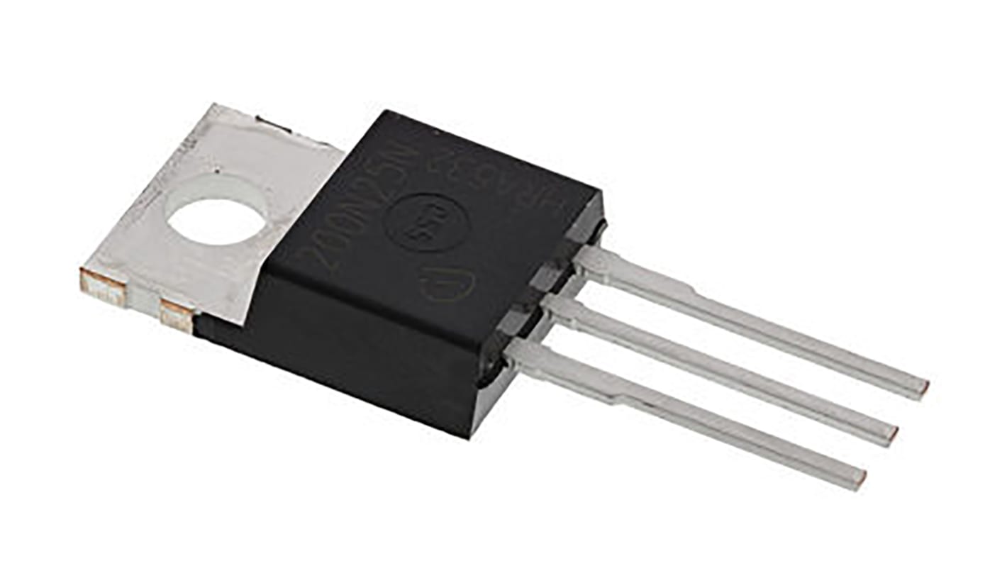 N-Channel MOSFET, 64 A, 250 V, 3-Pin TO-220 Infineon IPP200N25N3GXKSA1