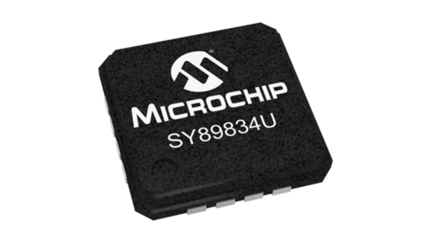 Microchip Taktpuffer LVTTL Taktpuffer Single Ended LVPECL, 2-Input MLF, 16-Pin Single Ended