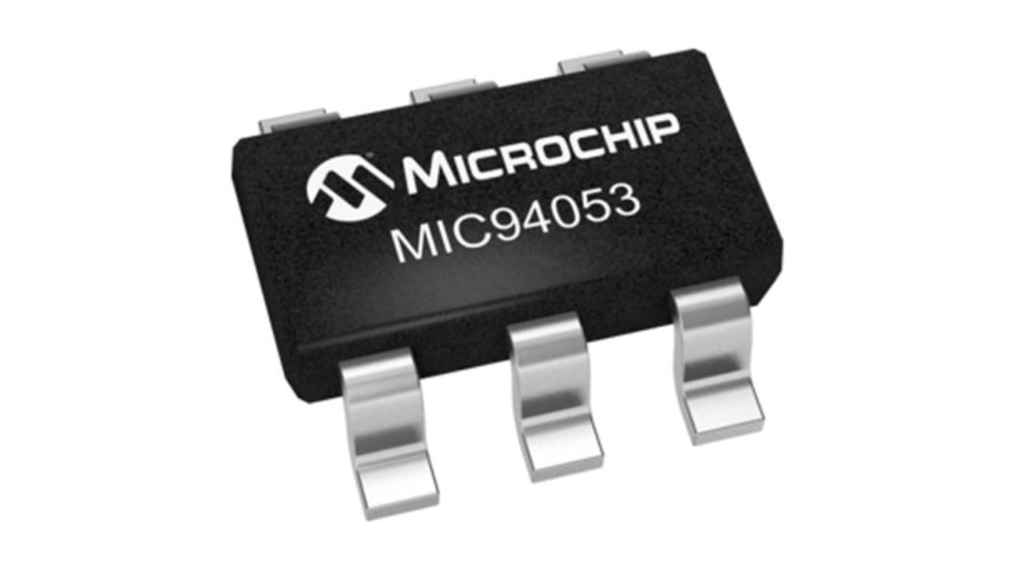 Microchip P沟道增强型MOS管, Vds=6 V, 2 A, SOT-363, 贴片安装, 6引脚, MIC9405系列