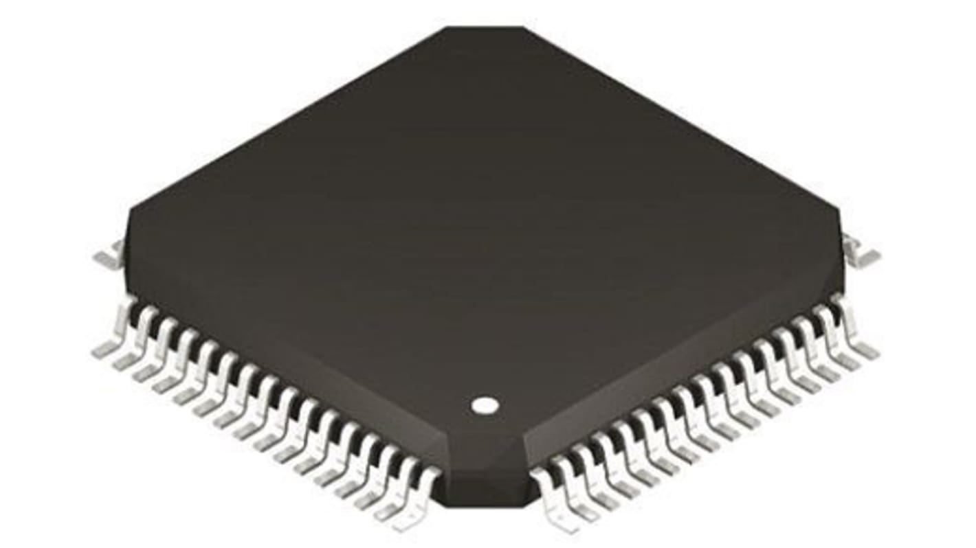 Microcontrôleur, 16bit, 52 kB RAM, 586 kB, 140MHz, TQFP 64, série PIC24EP