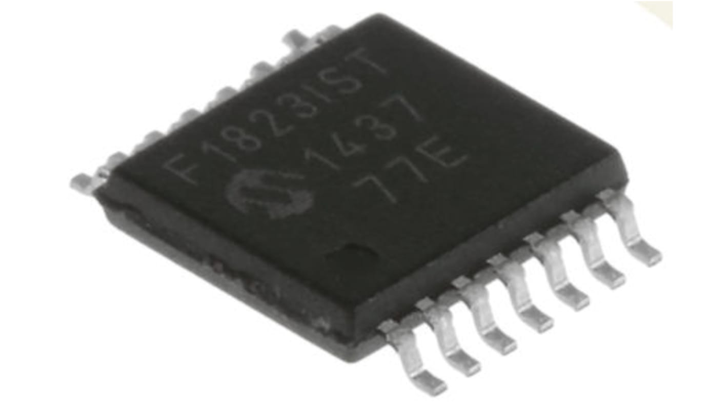 Microchip PIC16F1823-I/ST, 8bit PIC Microcontroller, PIC16F, 32MHz, 2K x 14 words, 256 B Flash, 14-Pin TSSOP