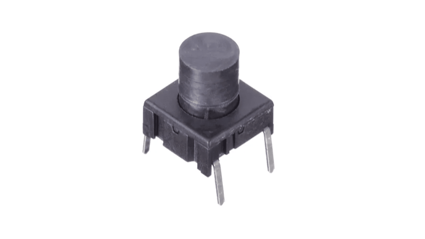 MEC フラットボタン モーメンタリ タクタイルスイッチ, 3.5 N, 50 mA, PCB
