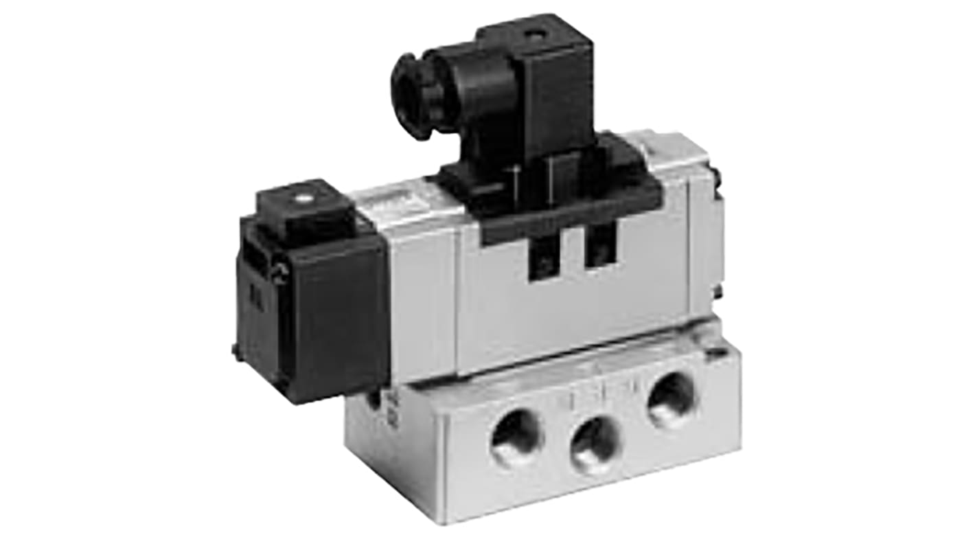 SMC Pneumatic Solenoid Valve - Solenoid/Spring EVS Series
