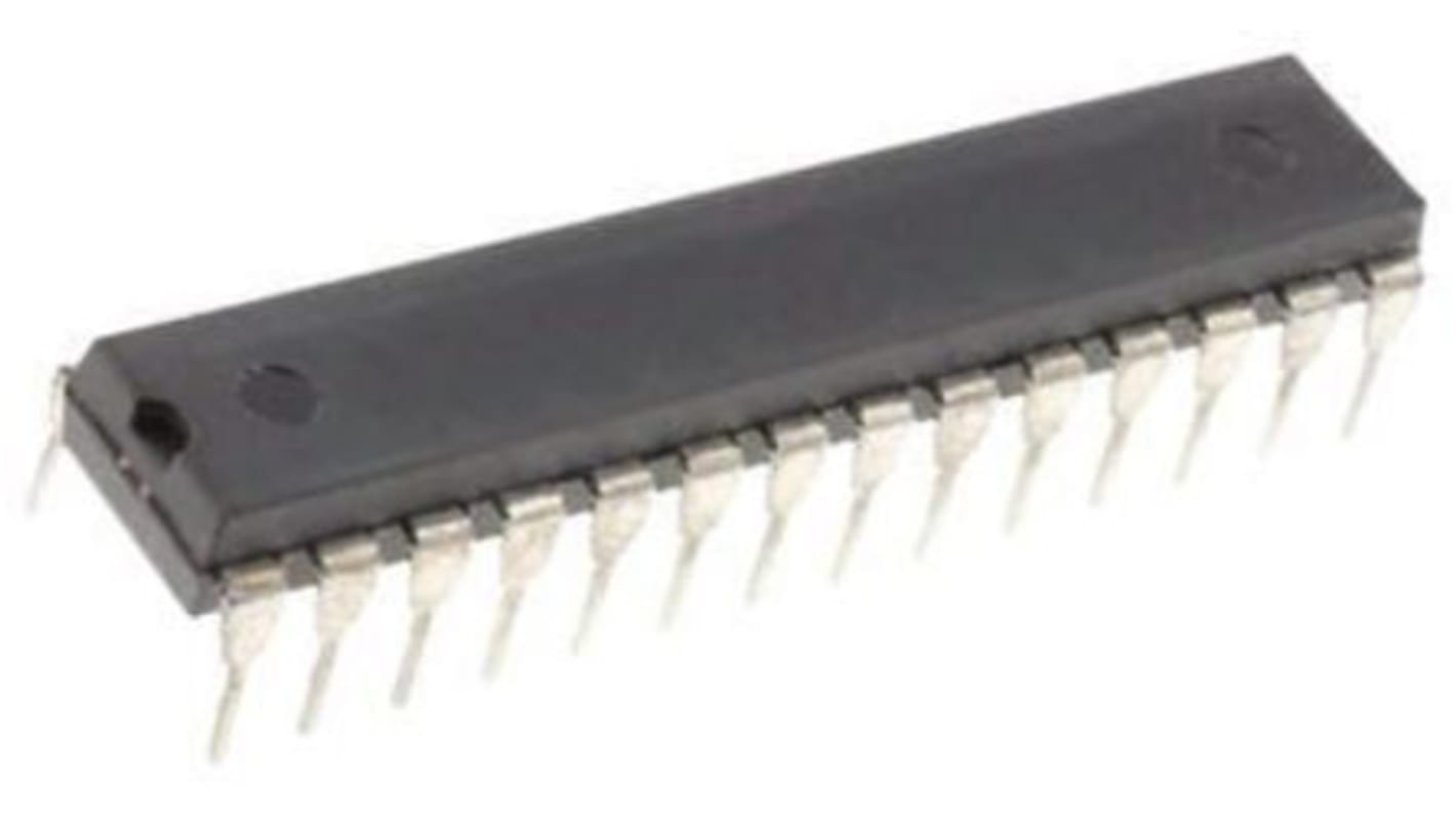 Microchip マイコン, PIC, 32MHz, 32 kB, フラッシュ, 28-Pin SPDIP