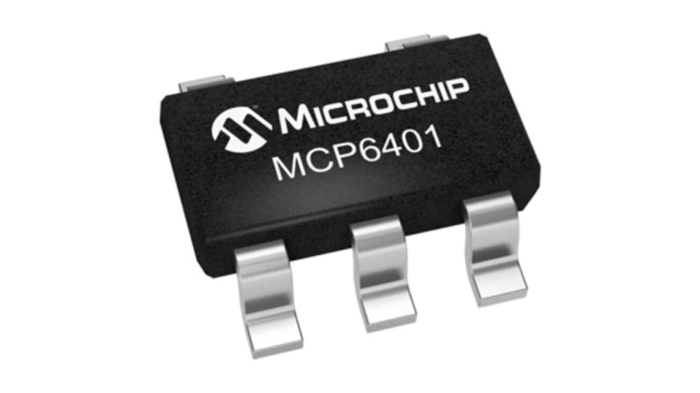 Amplificatore operazionale Microchip, , SMD, alimentazione singola, SC-70