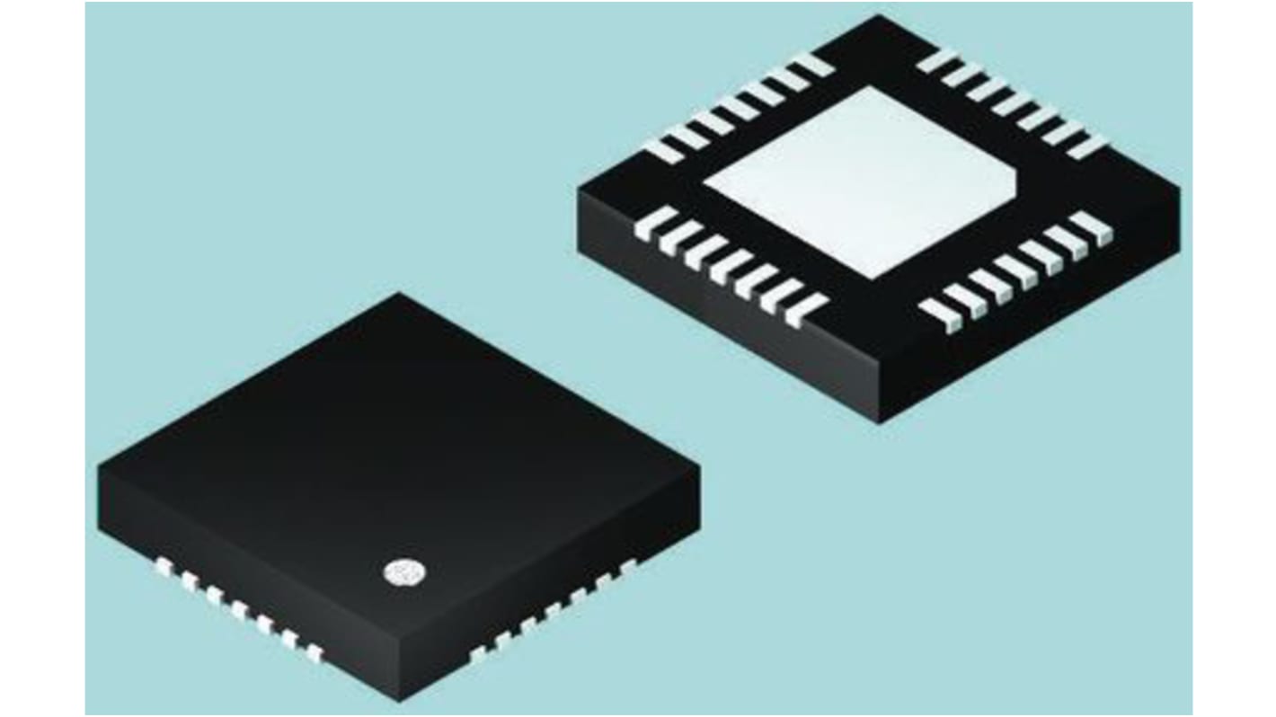 Microchip PIC18F1320-I/ML, 8bit PIC Microcontroller, PIC18F, 40MHz, 8 kB, 256 B Flash, 28-Pin QFN