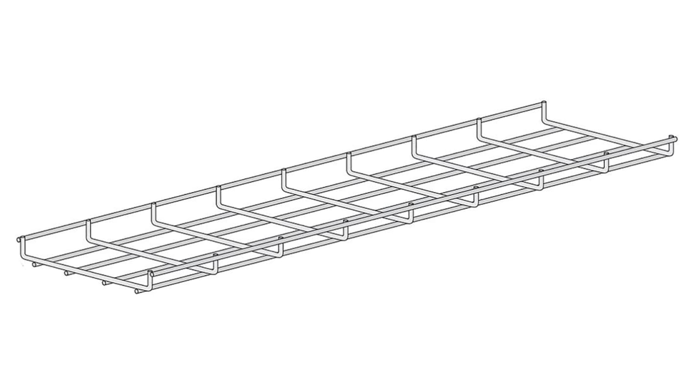 RS PRO Wire, Electrogalvanised steel 3m x 100 mm x 30mm